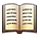 Emoji 📖 Libro Aperto su Apple iPhone OS 2.2.