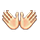 Émoji 👐 Mains Ouvertes sur Apple iPhone OS 2.2.