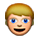 👱 Emoji Pessoa: Cabelo Louro na Apple iPhone OS 2.2.