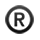 Emoji ®️ Marchio Registrato su Apple iPhone OS 2.2.