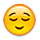 😌 Emoji Rosto Aliviado na Apple iPhone OS 2.2.