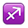 Emoji ♐ Segno Zodiacale Del Saggitario su Apple iPhone OS 2.2.