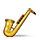 🎷 Emoji Saxofon Apple iPhone OS 2.2.