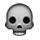 Émoji 💀 Crâne sur Apple iPhone OS 2.2.