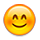 Emoji 😊 Faccina Con Occhi Sorridenti su Apple iPhone OS 2.2.