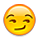😏 Emoji selbstgefällig grinsendes Gesicht Apple iPhone OS 2.2.