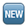 🆕 Emoji Wort „New“ in blauem Quadrat Apple iPhone OS 2.2.