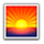 🌅 Emoji Sonnenaufgang über dem Meer Apple iPhone OS 2.2.