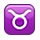 Emoji ♉ Segno Zodiacale Del Toro su Apple iPhone OS 2.2.