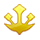 🔱 Emoji Emblema De Tridente na Apple iPhone OS 2.2.