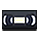 Emoji 📼 Videocassetta su Apple iPhone OS 2.2.