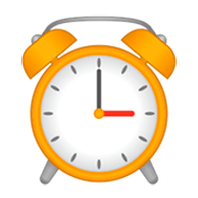 ⏰ Emoji Reloj Despertador en emojidex 1.0.14.