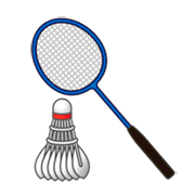 Emoji 🏸 Badminton su emojidex 1.0.14.