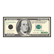 💵 Emoji Billete De Dólar en emojidex 1.0.14.