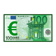 💶 Emoji Billete De Euro en emojidex 1.0.14.