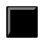 Emoji 🔲 Tasto Quadrato Bianco Con Bordo Nero su emojidex 1.0.14.