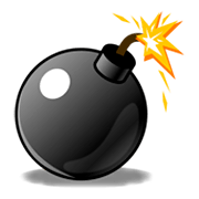 Emoji 💣 Bomba su emojidex 1.0.14.