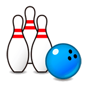 Émoji 🎳 Bowling sur emojidex 1.0.14.