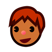 👦🏾 Emoji Menino: Pele Morena Escura na emojidex 1.0.14.