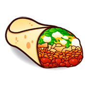 🌯 Emoji Burrito en emojidex 1.0.14.