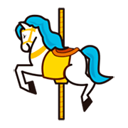 Emoji 🎠 Cavallo Da Giostra su emojidex 1.0.14.