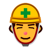 👷 Emoji Bauarbeiter(in) emojidex 1.0.14.