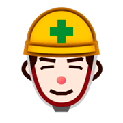 👷🏻 Emoji Obrero: Tono De Piel Claro en emojidex 1.0.14.