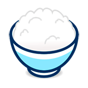 🍚 Emoji Reis in Schüssel emojidex 1.0.14.