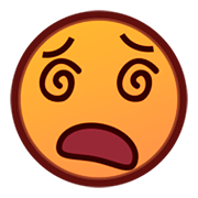 Émoji 😵 Visage étourdi sur emojidex 1.0.14.