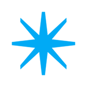 Émoji ✳️ Astérisque Huit Branches sur emojidex 1.0.14.
