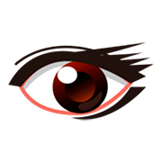 Emoji 👁️ Occhio su emojidex 1.0.14.