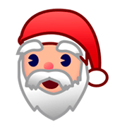 Émoji 🎅🏼 Père Noël : Peau Moyennement Claire sur emojidex 1.0.14.
