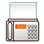 Émoji 📠 Fax sur emojidex 1.0.14.