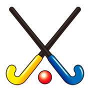 Emoji 🏑 Hockey Su Prato su emojidex 1.0.14.
