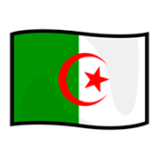 🇩🇿 Emoji Bandeira: Argélia na emojidex 1.0.14.