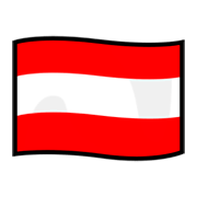 🇦🇹 Emoji Bandera: Austria en emojidex 1.0.14.