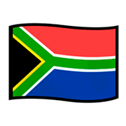 🇿🇦 Emoji Flagge: Südafrika emojidex 1.0.14.