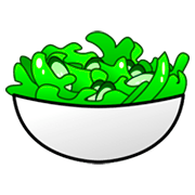 Emoji 🥗 Insalata Verde su emojidex 1.0.14.