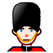 💂🏻 Emoji Wachmann/Wachfrau: helle Hautfarbe emojidex 1.0.14.