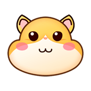 Émoji 🐹 Hamster sur emojidex 1.0.14.