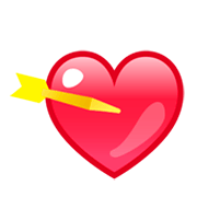 💘 Emoji Coração Com Flecha na emojidex 1.0.14.
