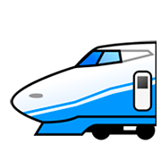 🚄 Emoji Tren De Alta Velocidad en emojidex 1.0.14.