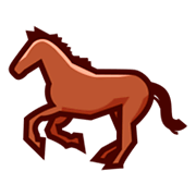 Émoji 🐎 Cheval sur emojidex 1.0.14.