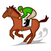 🏇 Emoji Pferderennen emojidex 1.0.14.