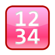🔢 Emoji Eingabesymbol Zahlen emojidex 1.0.14.