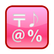 Emoji 🔣 Pulsante con simboli su emojidex 1.0.14.