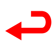 ↩️ Emoji Flecha Derecha Curvándose A La Izquierda en emojidex 1.0.14.