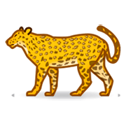 Emoji 🐆 Leopardo su emojidex 1.0.14.