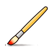Émoji 🖌️ Pinceau sur emojidex 1.0.14.
