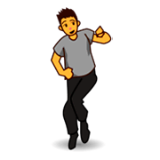 🕺 Emoji Homem Dançando na emojidex 1.0.14.